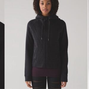 Lululemon Fleece Be True Hoodie in Black